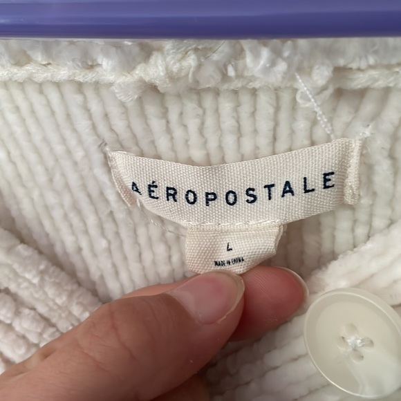 White Aeropostale Sweater - Picture 3 of 4